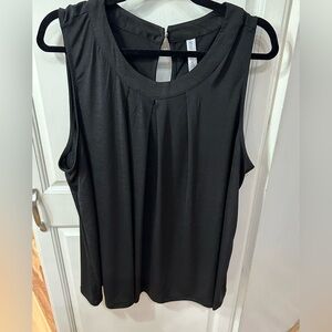 Elegant Black Sleeveless Top